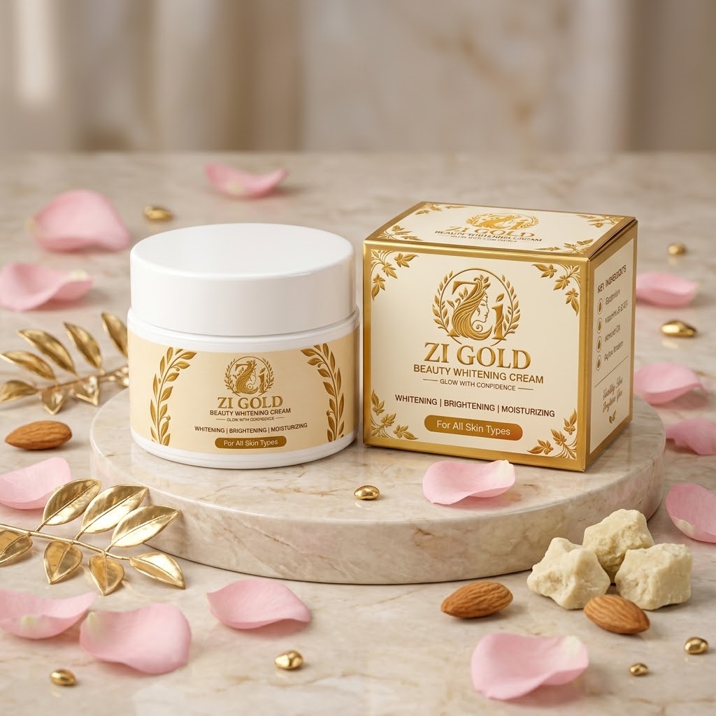 ZI GOLD Beauty Whitening Cream – Brightening, Moisturizing & Nourishing Face Cream